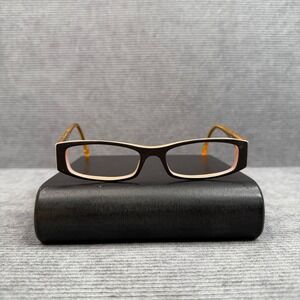 Juicy Couture Sonia 0JRY Brown Pink Rectangular Y2K Eyeglasses Frames Only 135mm